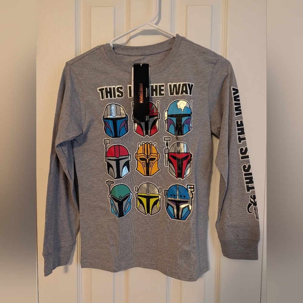 Star Wars Mandalorian Long Sleeve Shirt